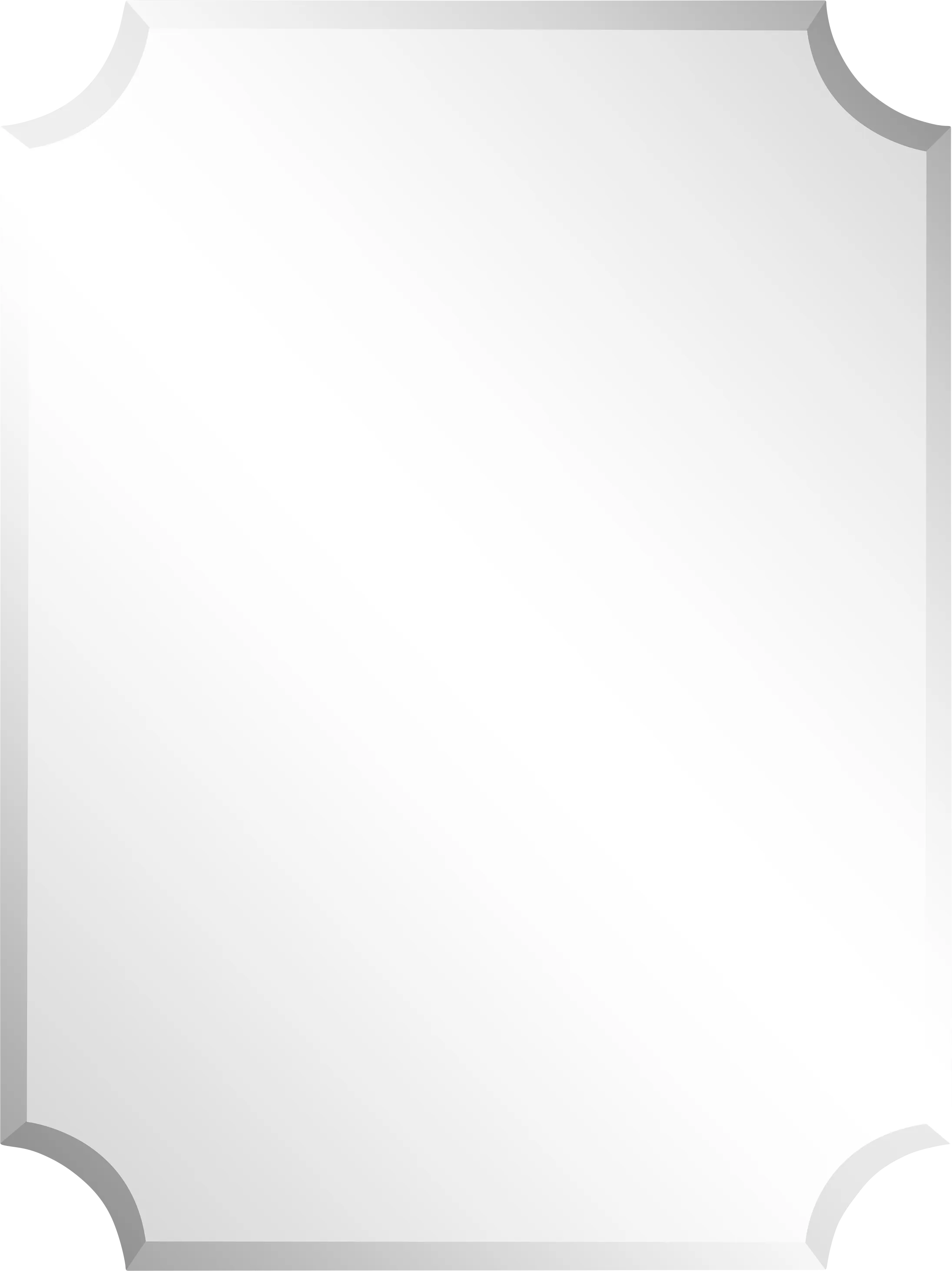 Synelle Silver Large Mirror - Thumbnail - Image 1