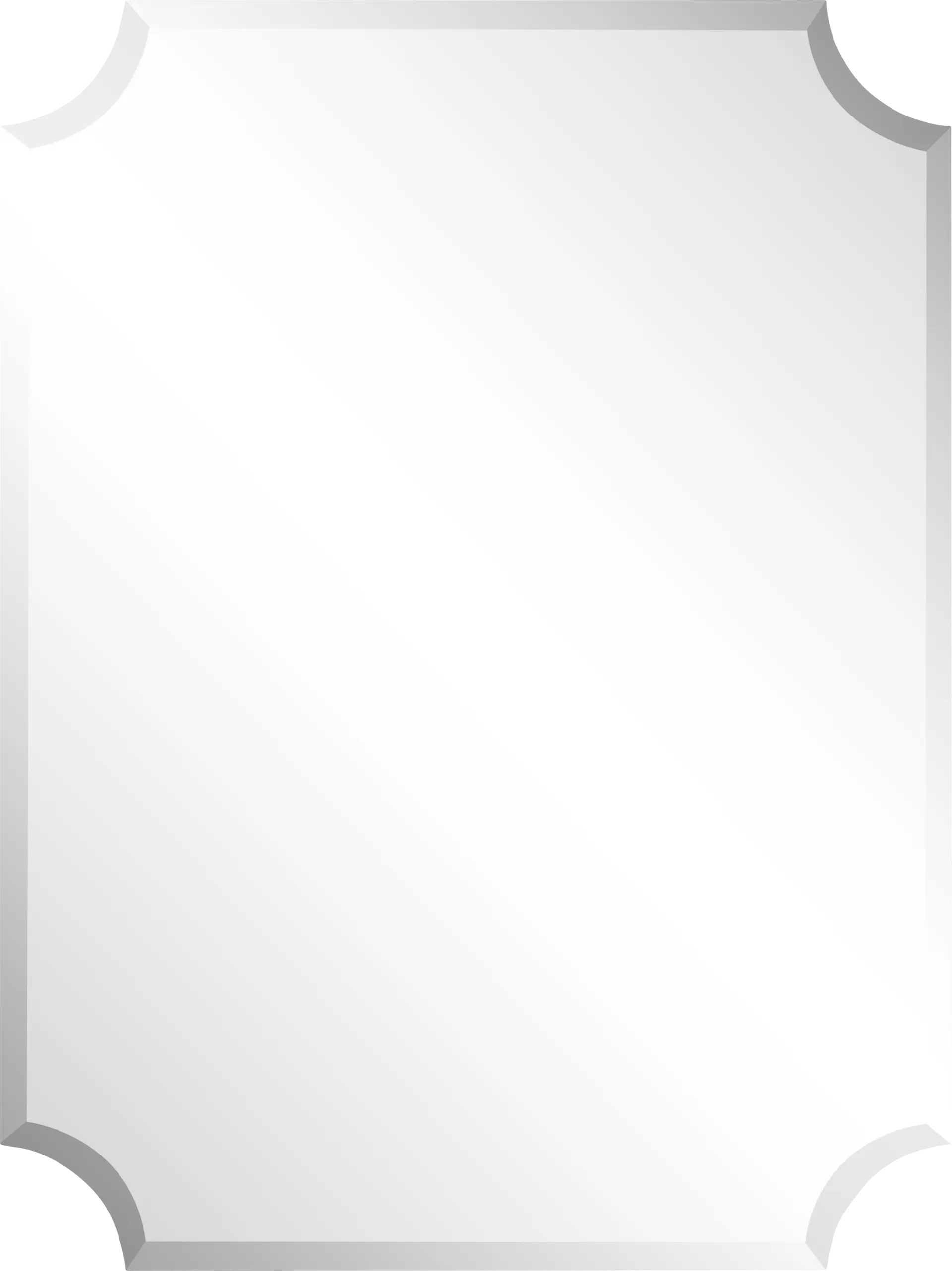 Synelle Silver Large Mirror