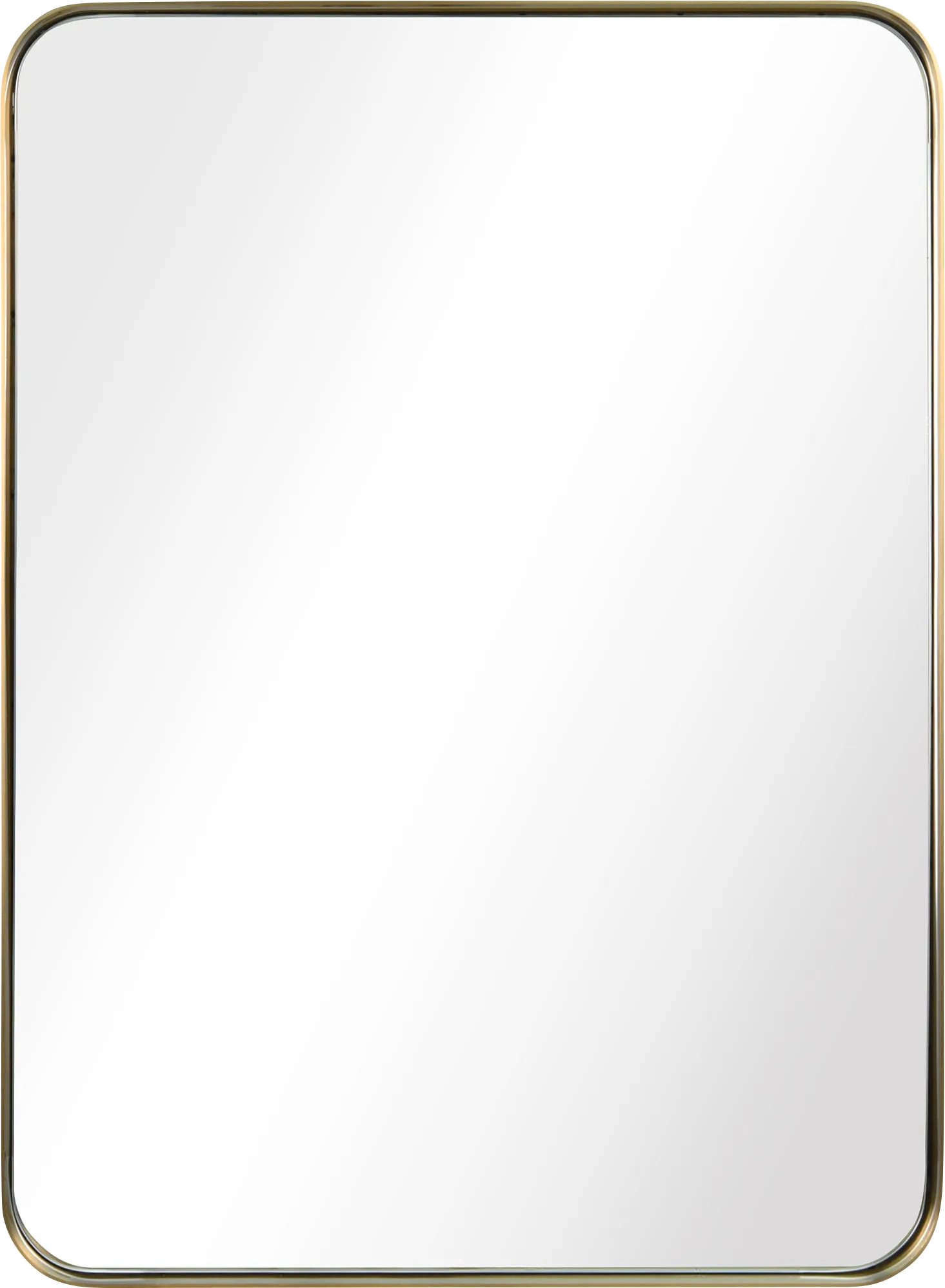 Zaylee Gold Rectangular Mirror - Image 1