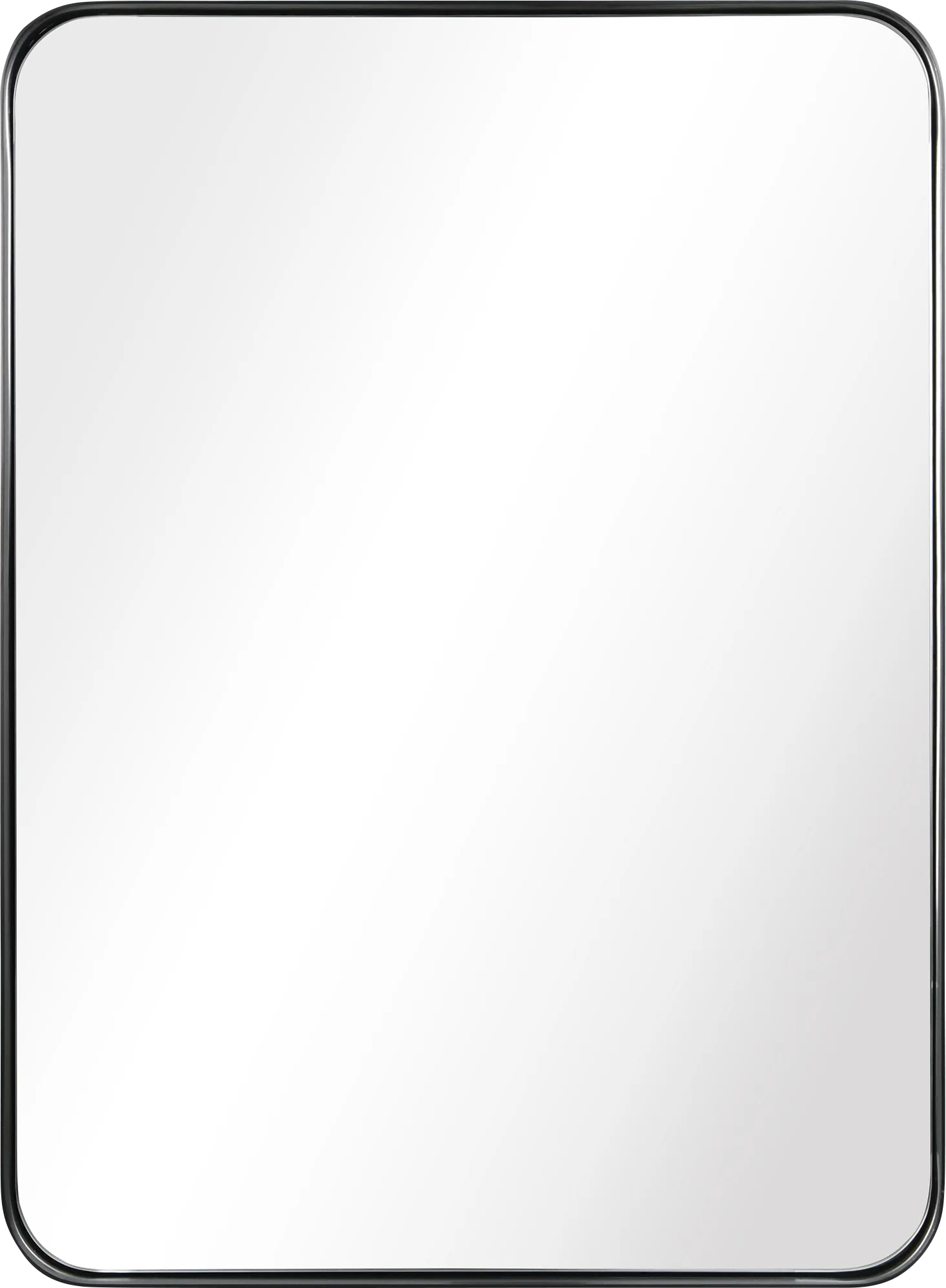 Zaylee Black Rectangular Mirror - Image 1