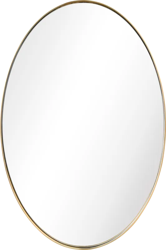 Zaylee Gold Oval Mirror