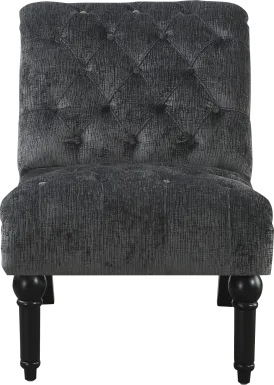 Elstree Charcoal Gray Accent Chair