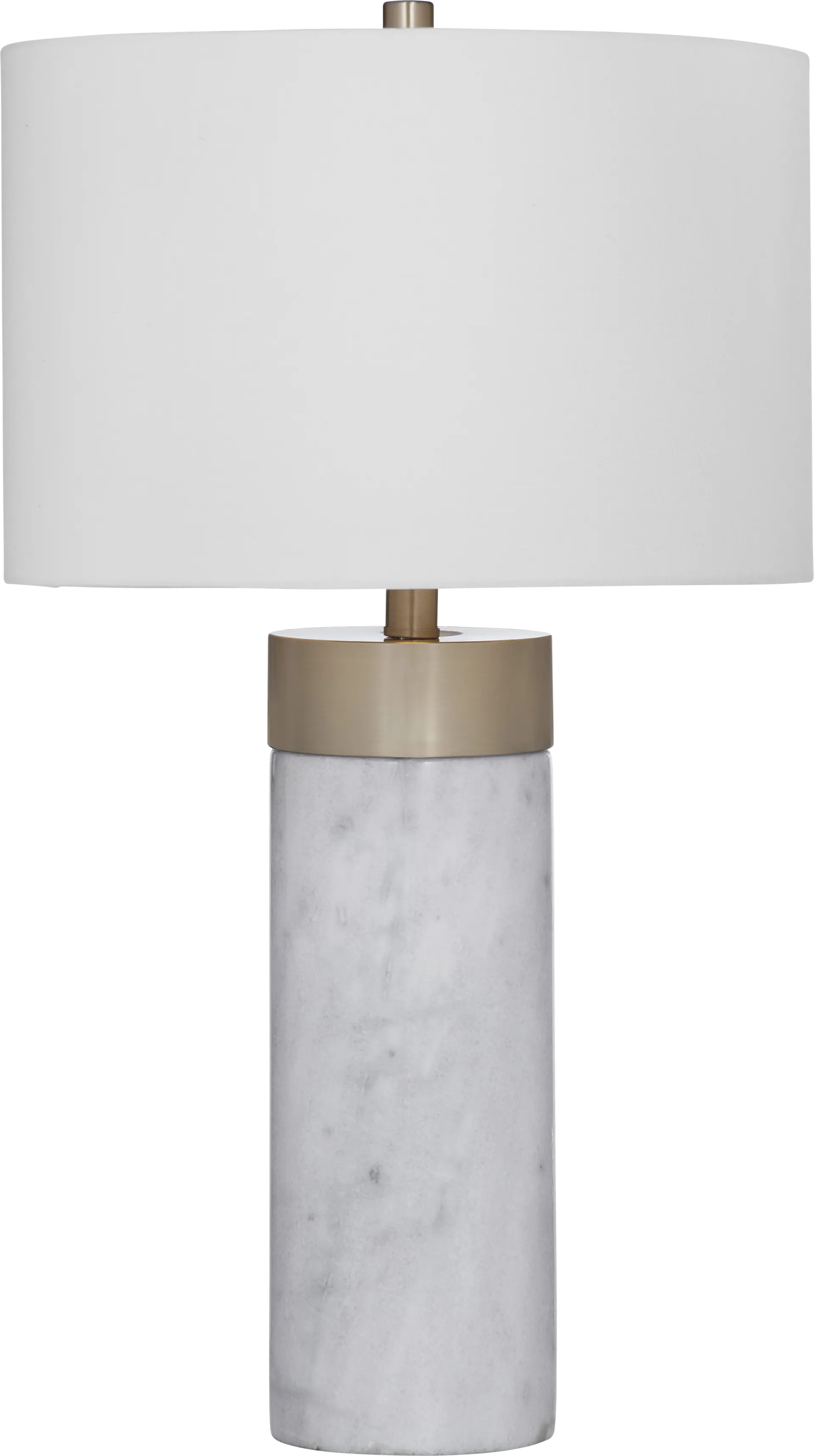 Lenox Circle White Lamp
