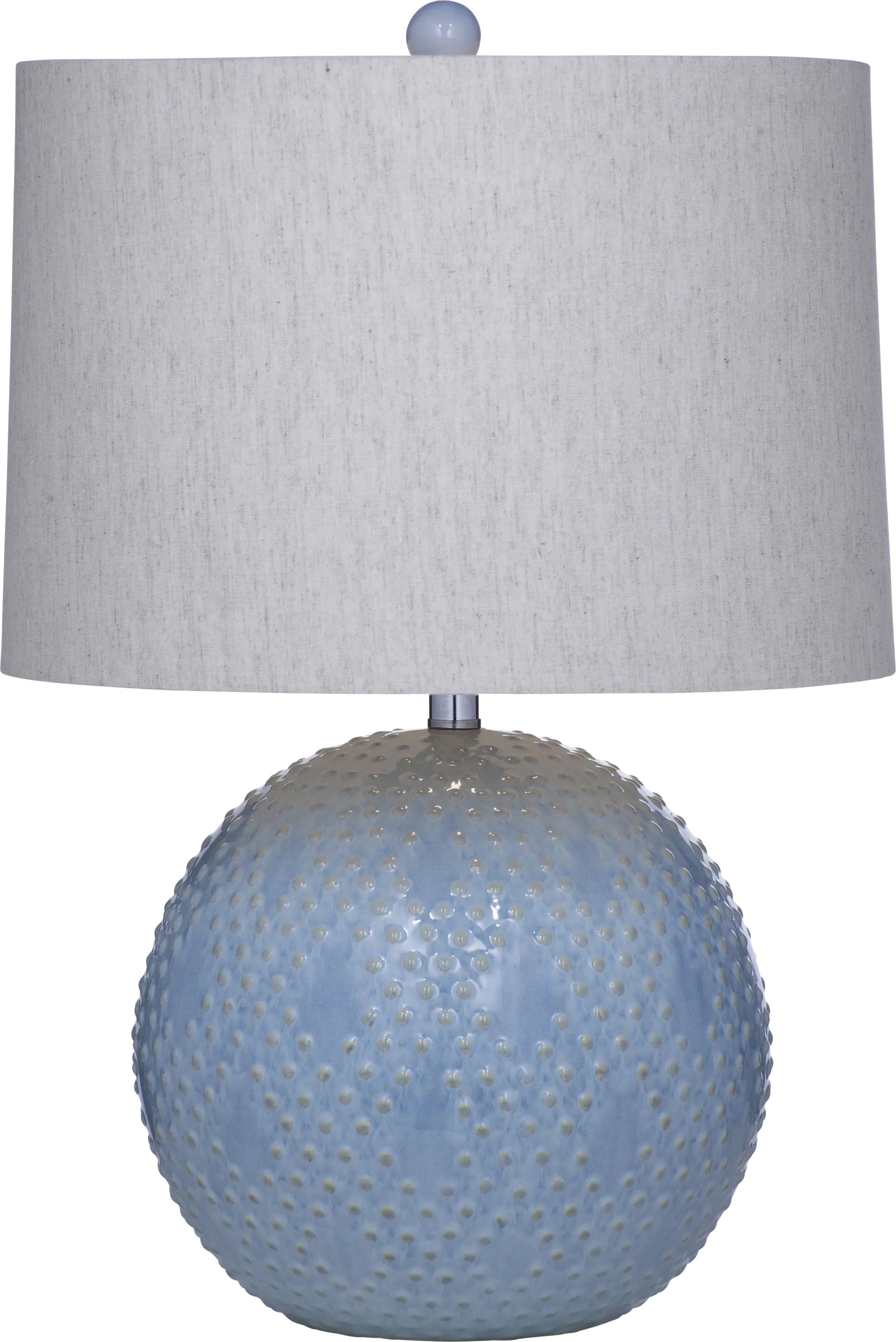 Bartlett Post Blue Lamp