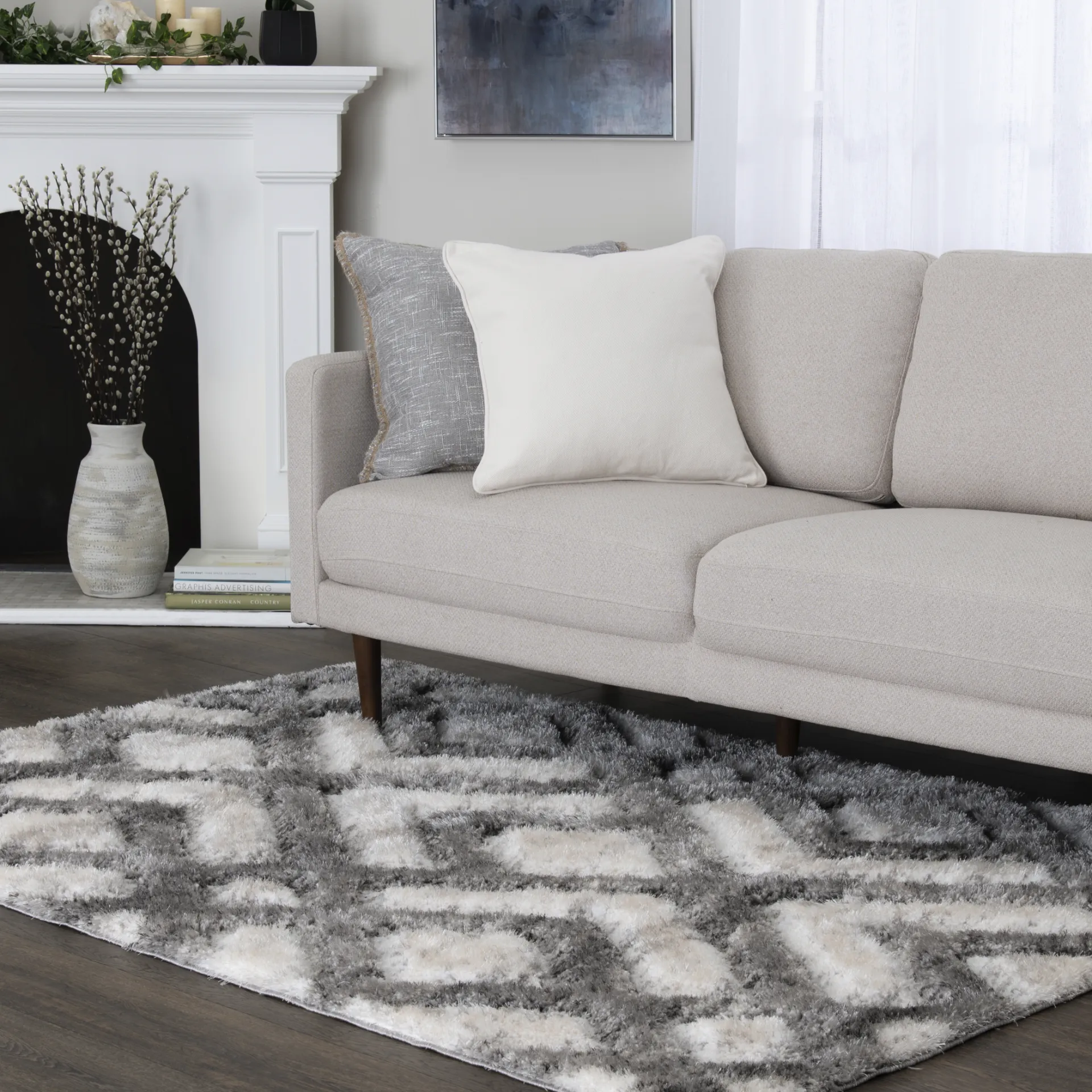 Mayanna Beige 7'10 x 9'10 Rug - Image 7
