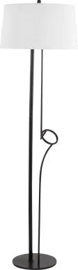 Andusia Black Floor Lamp