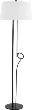 Andusia Black Floor Lamp