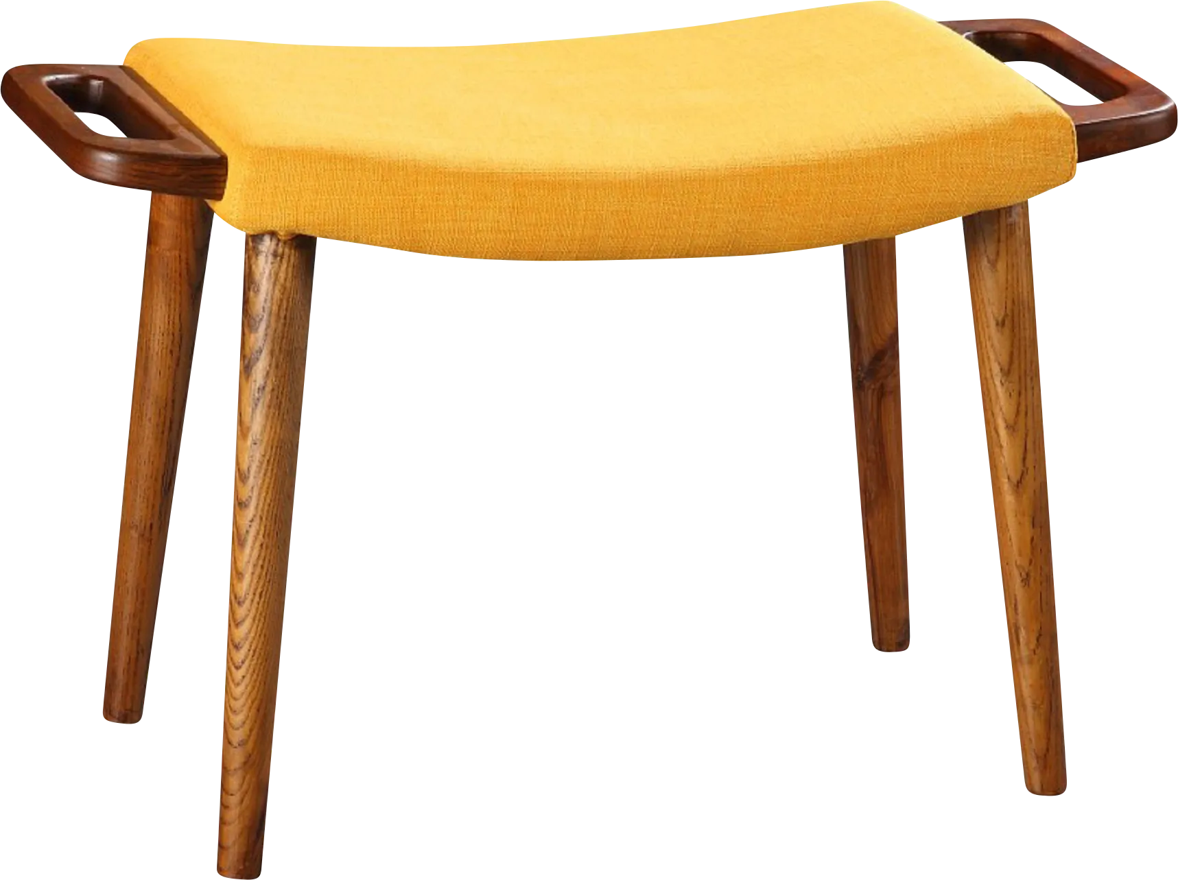 Noriton Yellow Accent Ottoman - Image 1