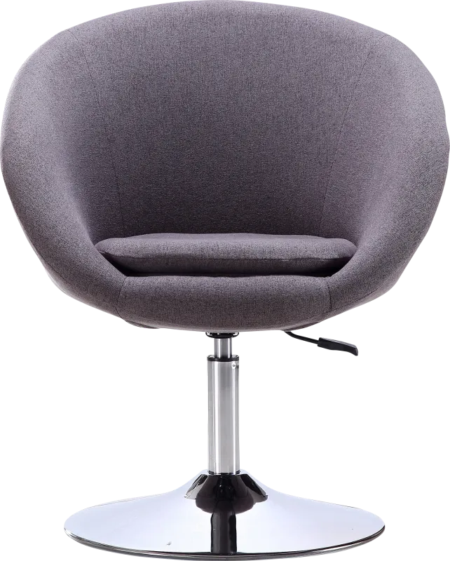 Amparoo Gray Swivel Accent Chair