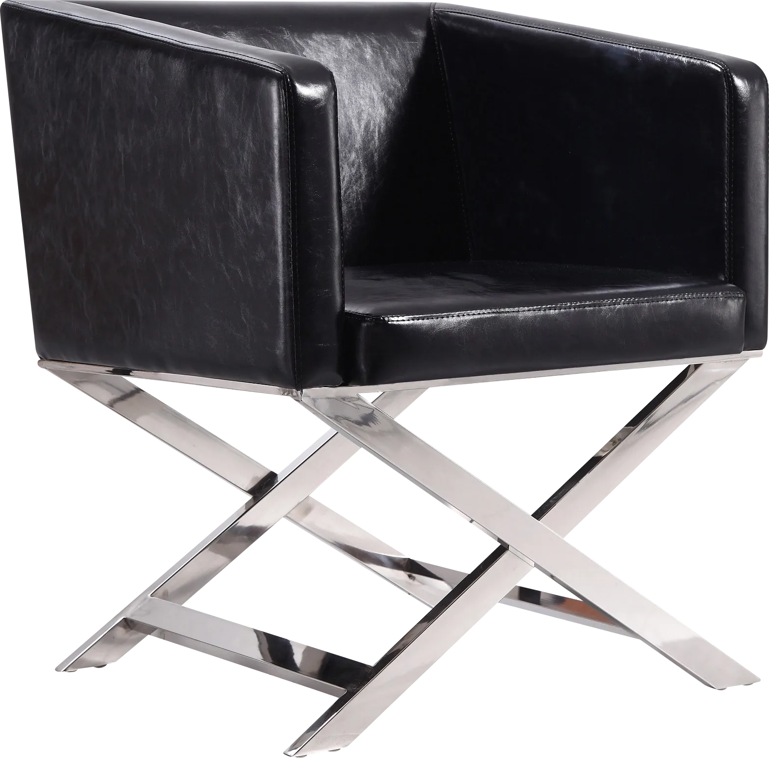 Amyjane Black Accent Chair - Thumbnail - Image 1