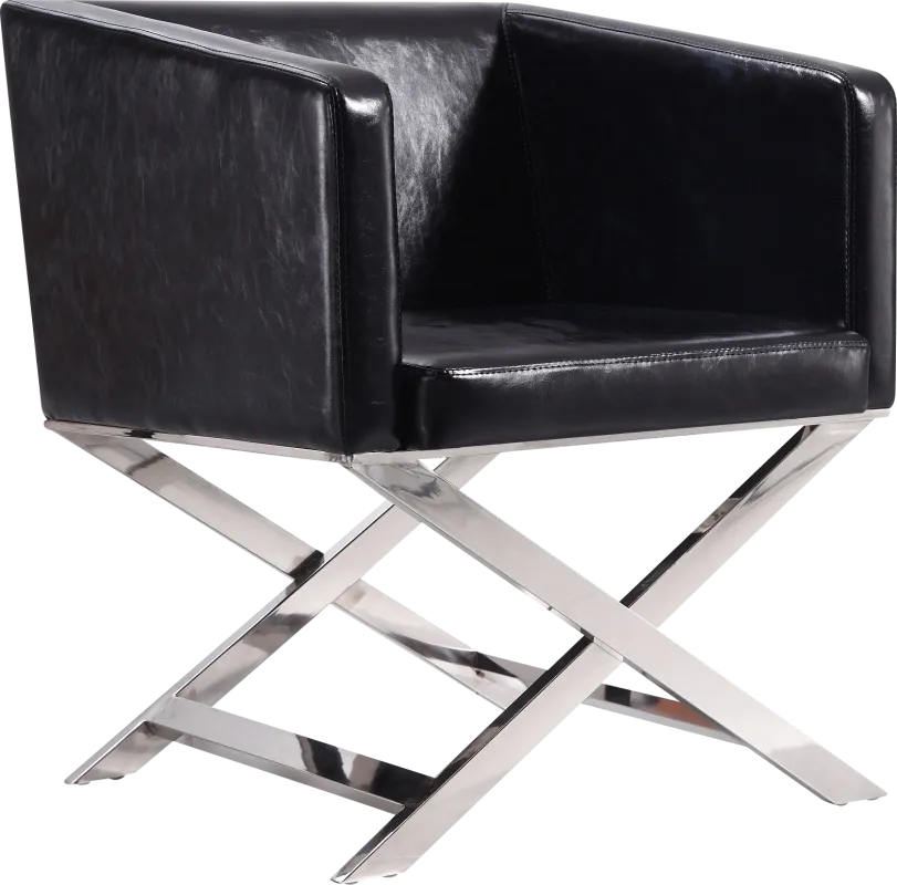 Amyjane Black Accent Chair