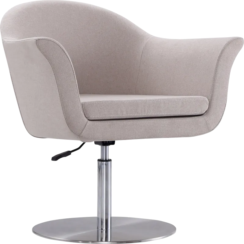 Belon Brown Swivel Accent Chair
