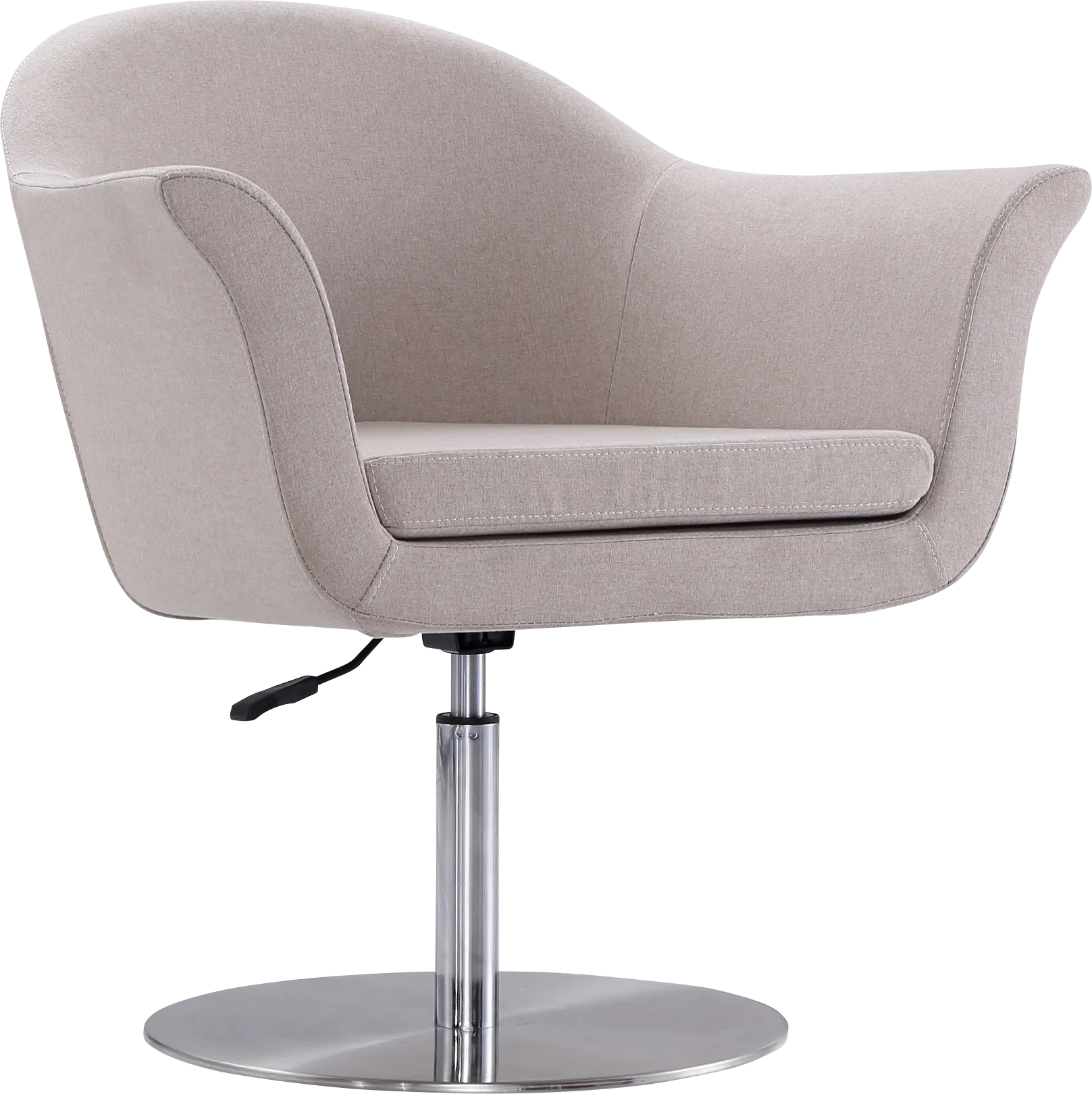 Belon Brown Swivel Accent Chair - Image 1