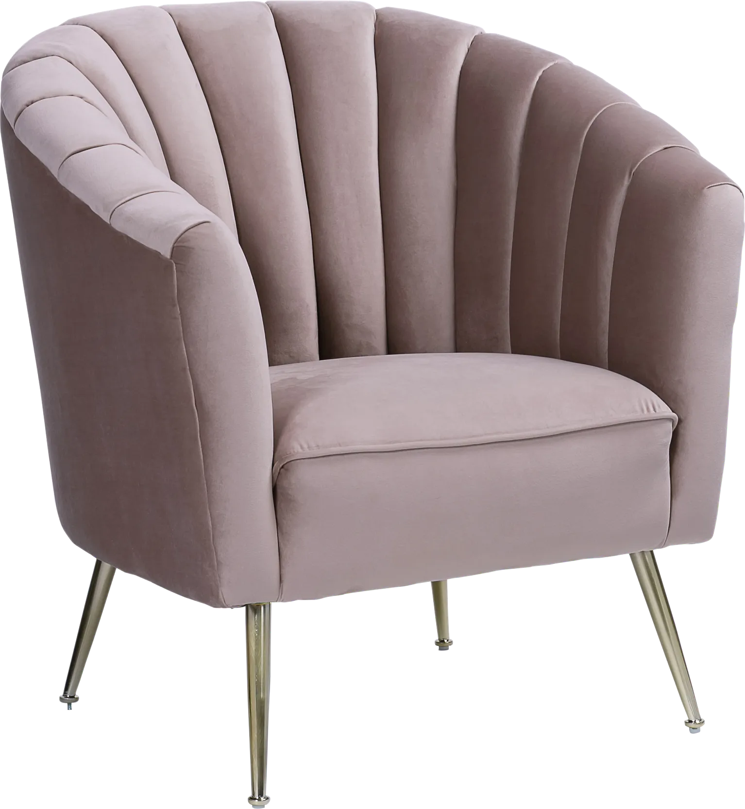 Bersal Blush Accent Chair
