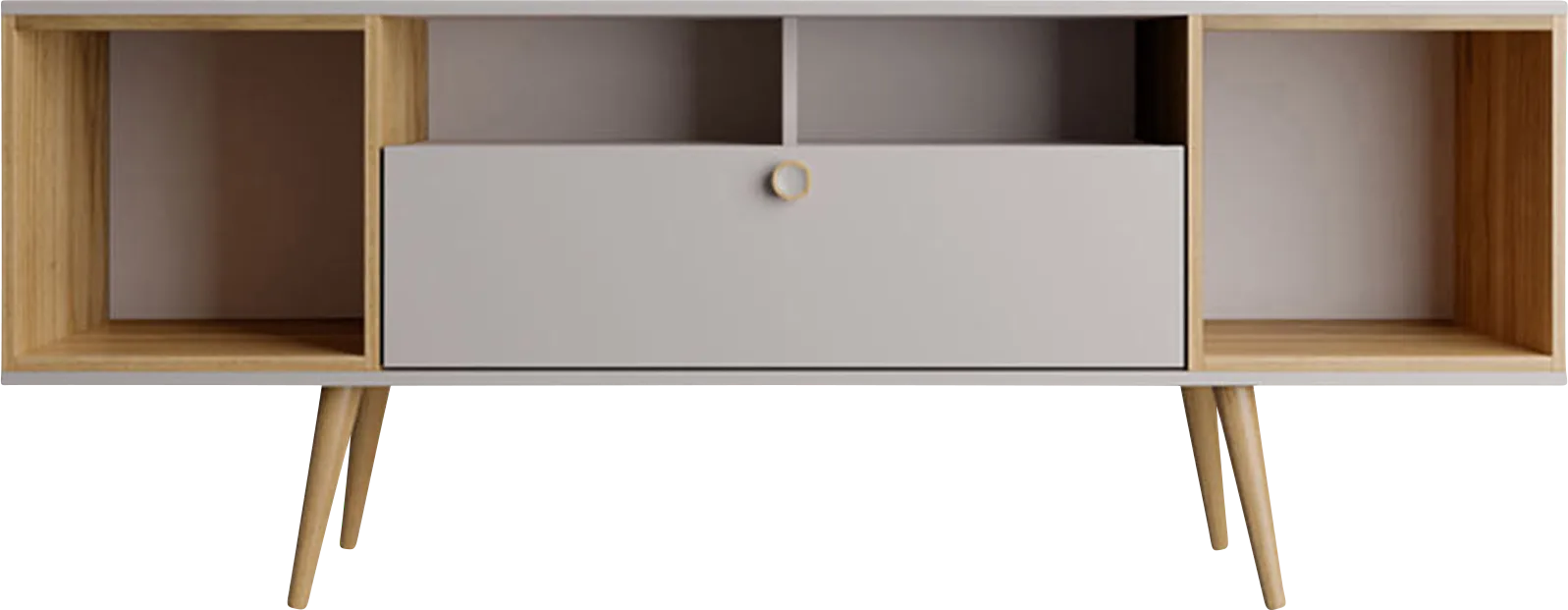 Pelto White 63 in. Console - Image 1
