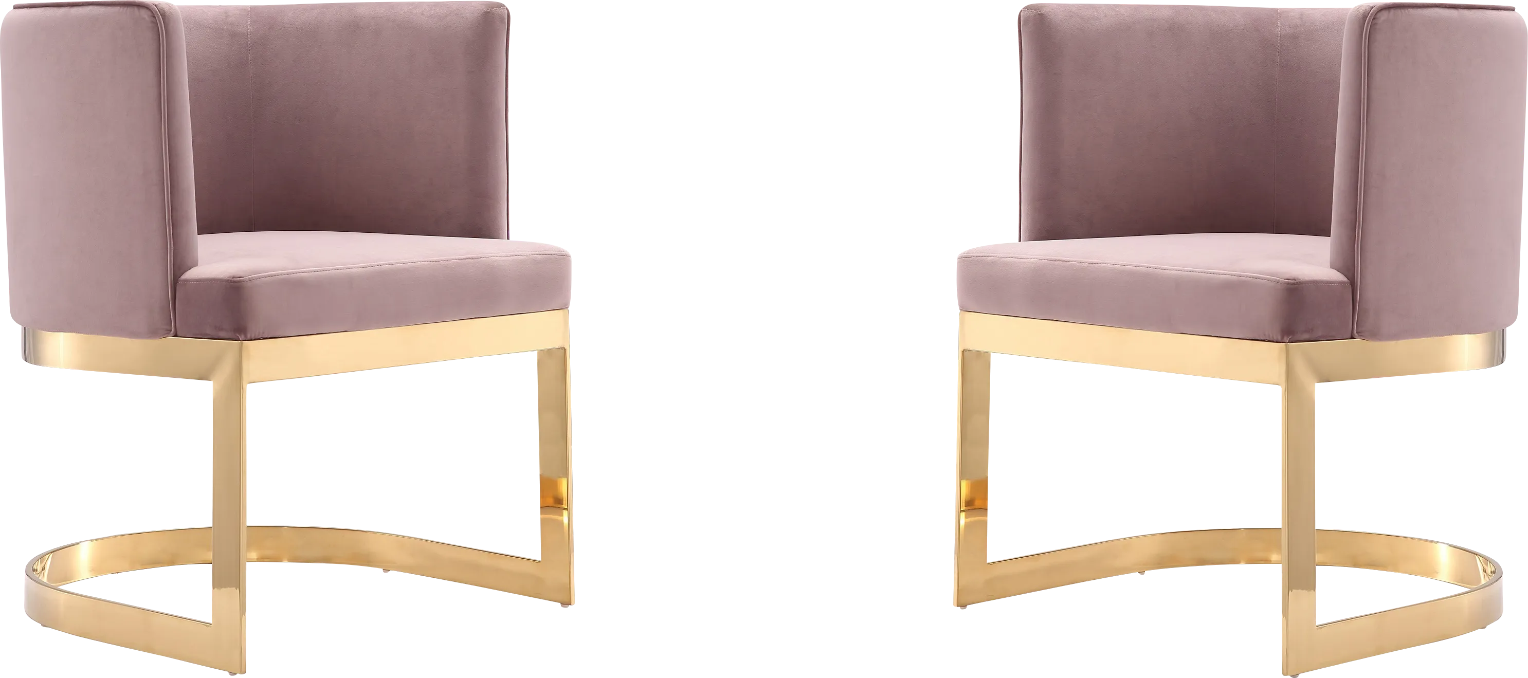 Oonella Blush Side Chair, Set of 2