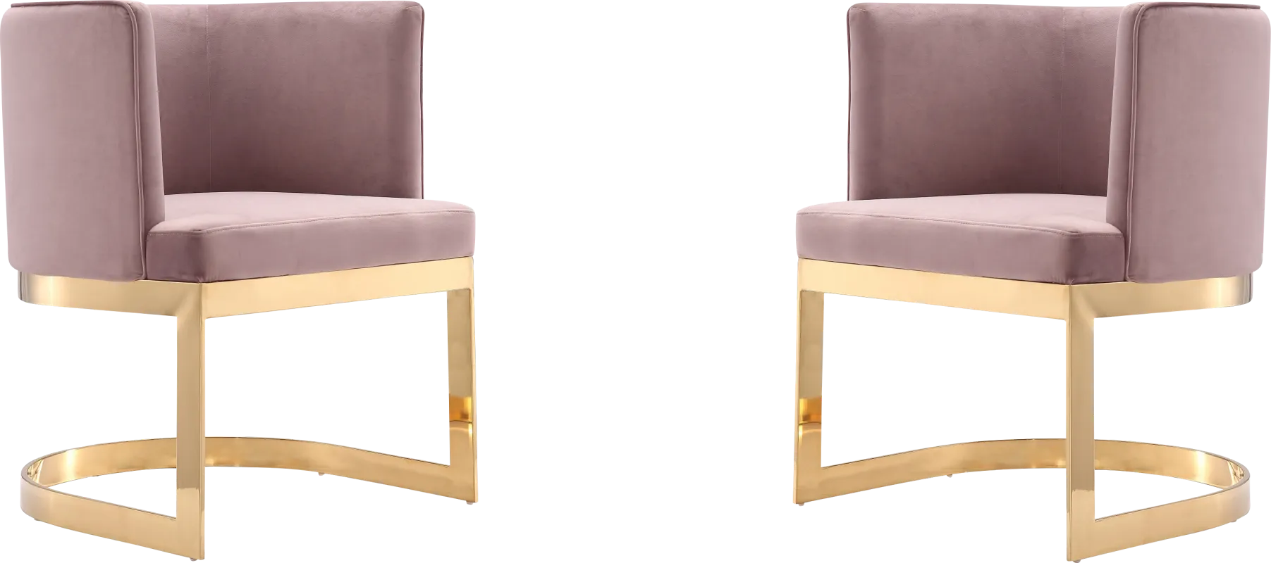 Oonella Blush Side Chair, Set of 2