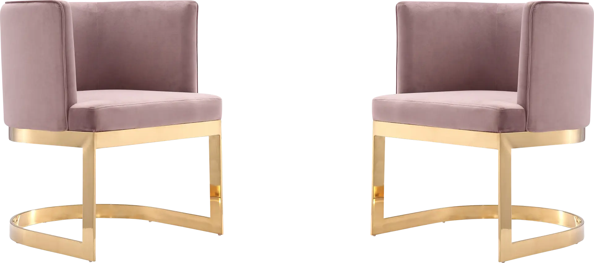 Oonella Blush Side Chair, Set of 2