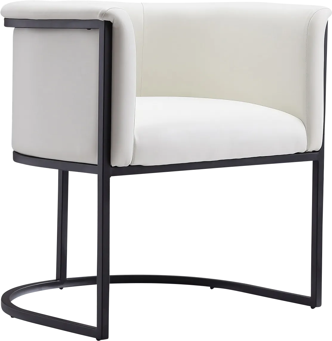Menbali White Side Chair - Thumbnail - Image 1