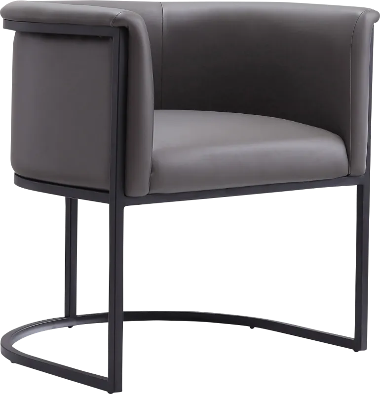 Menbali Pebble Gray Side Chair