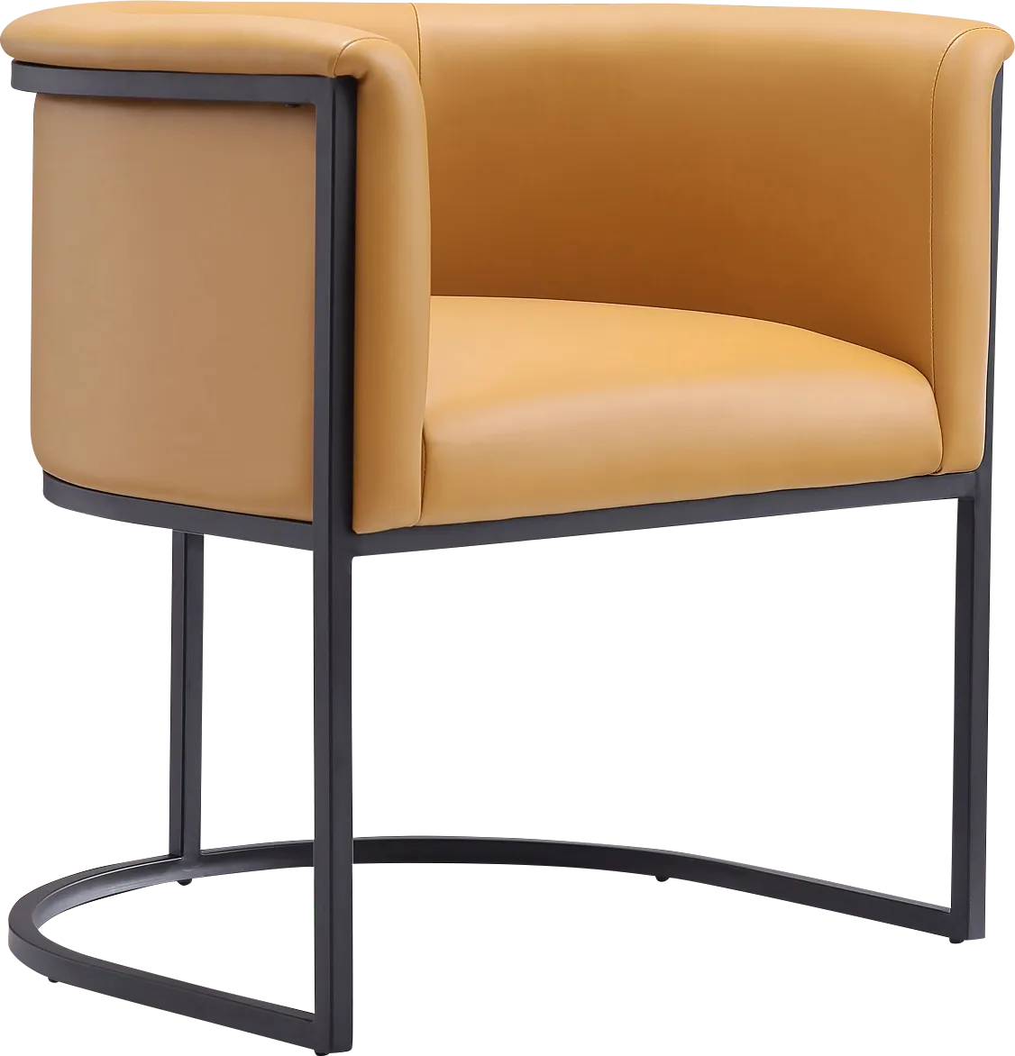 Menbali Brown Side Chair - Image 1