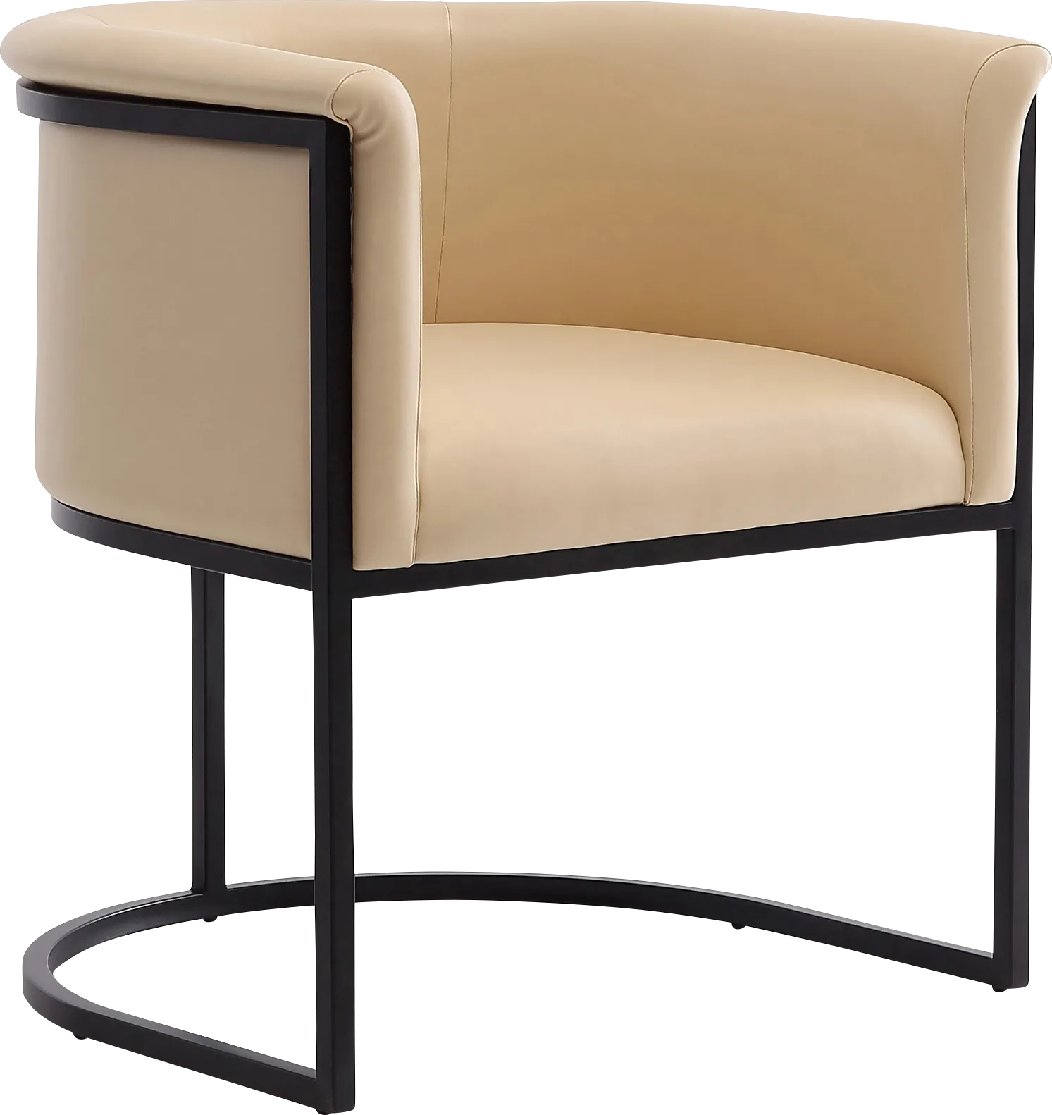 Menbali Tan Side Chair - Thumbnail - Image 1