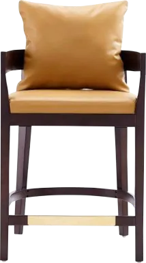Lupen Brown Counter Height Stool