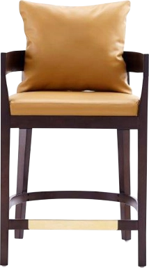 Lupen Brown Counter Height Stool