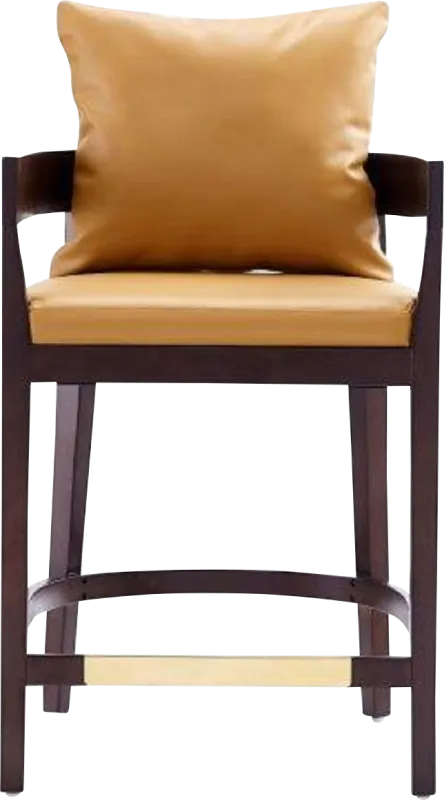 Lupen Brown Counter Height Stool