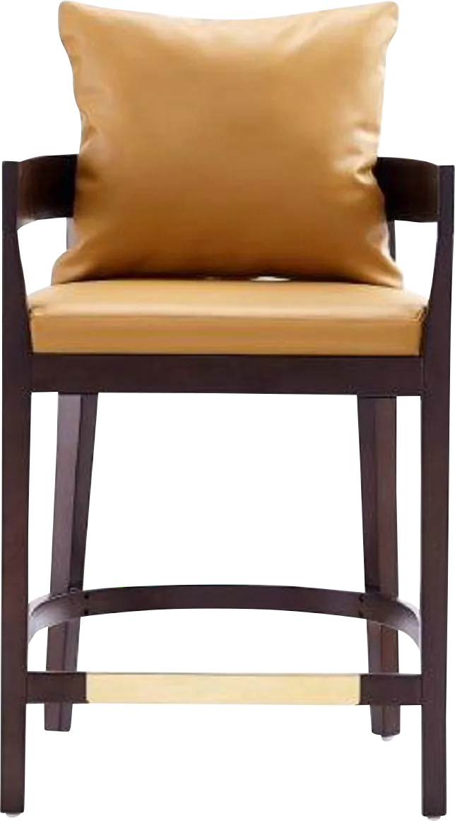 Lupen Brown Counter Height Stool - Image 1
