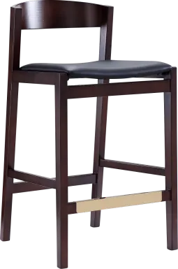 Melliville Black Counter Height Stool