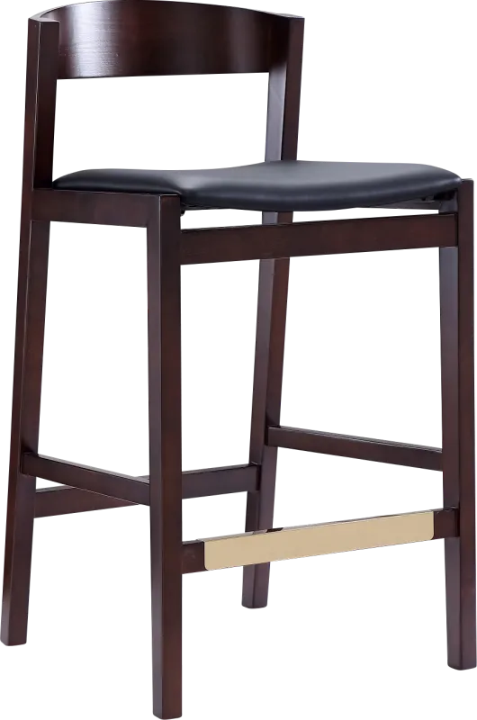 Melliville Black Counter Height Stool