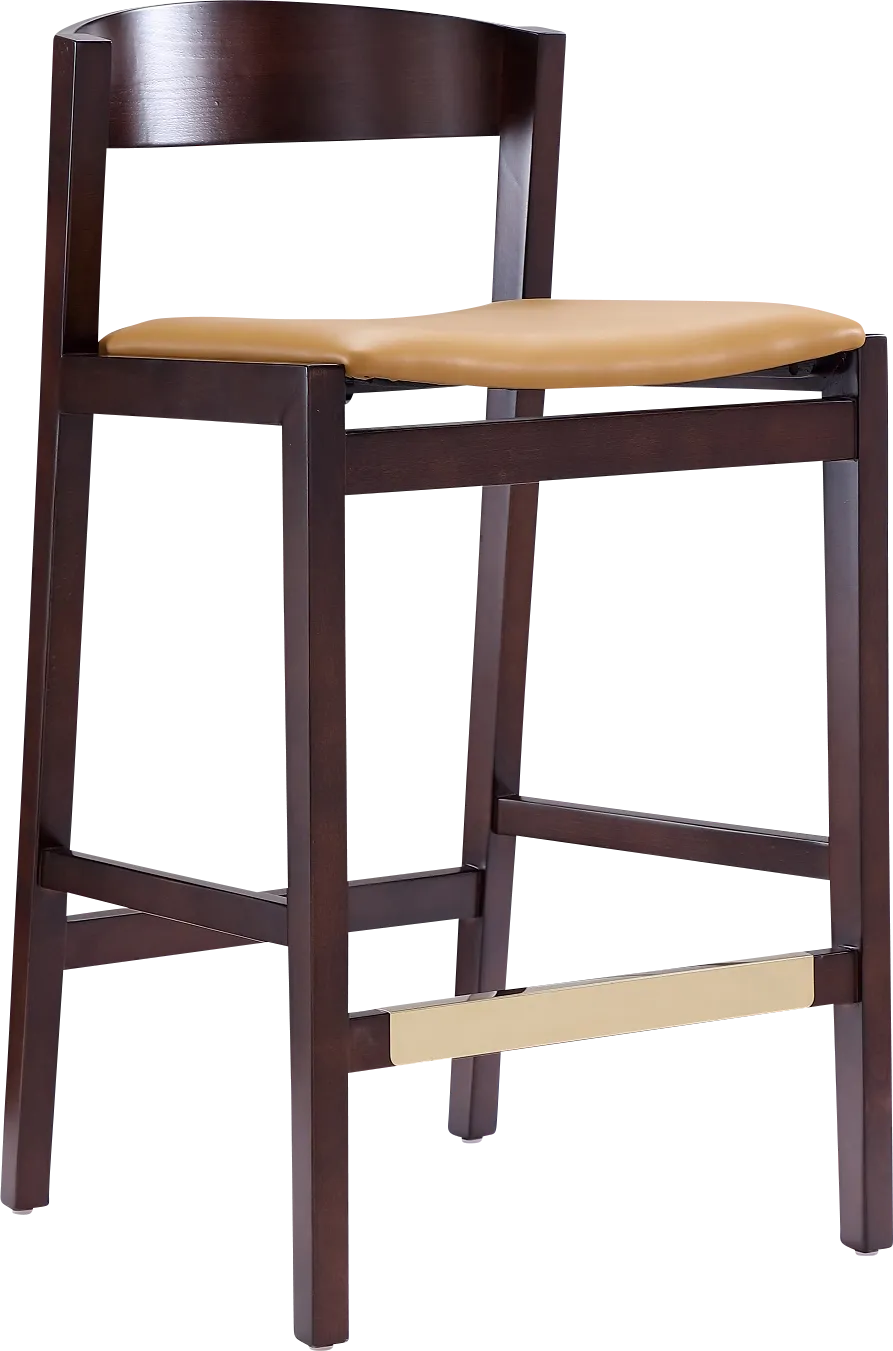 Melliville Brown Counter Height Stool - Thumbnail - Image 1