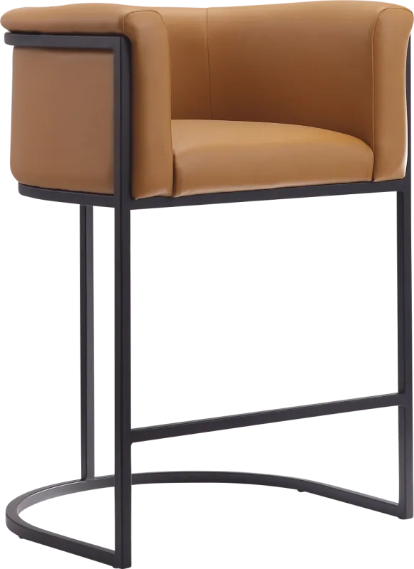Joycestone Brown Counter Height Stool