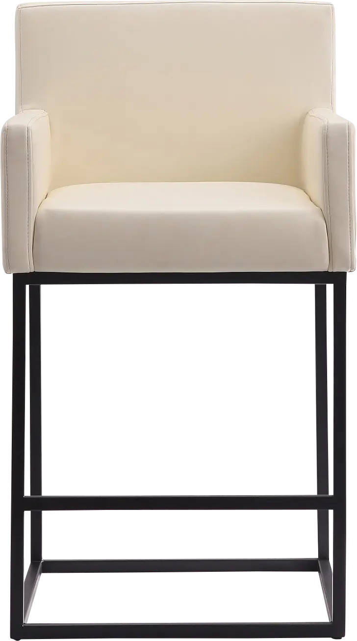 Kalmath Beige Counter Height Stool