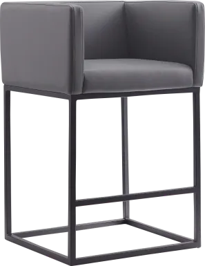 Lafbery Gray Counter Height Stool