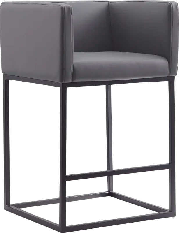 Lafbery Gray Counter Height Stool