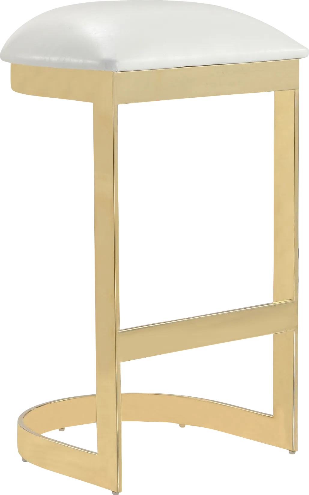 Clostermen White Barstool - Image 1