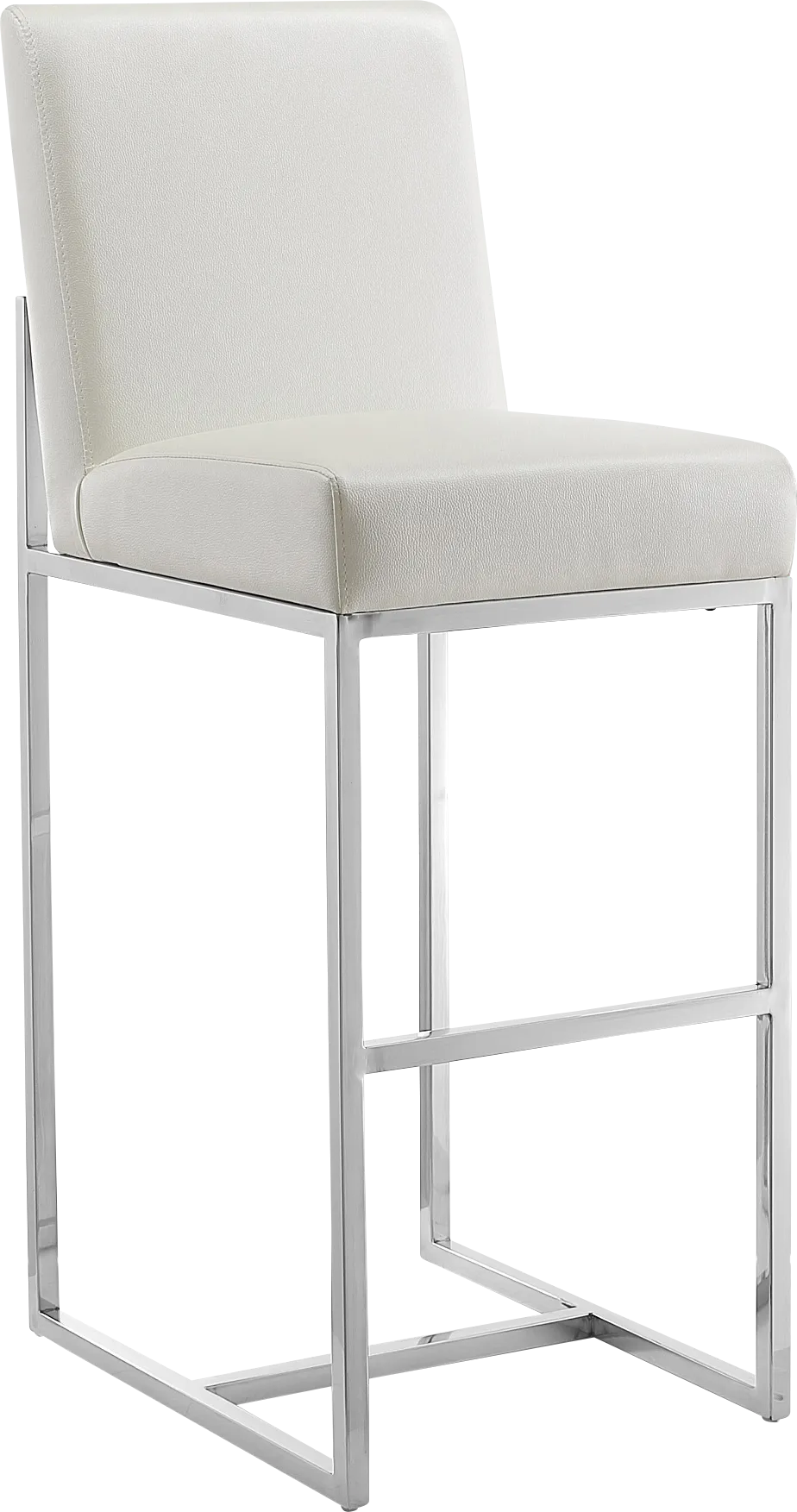 Congreve White Barstool - Image 1
