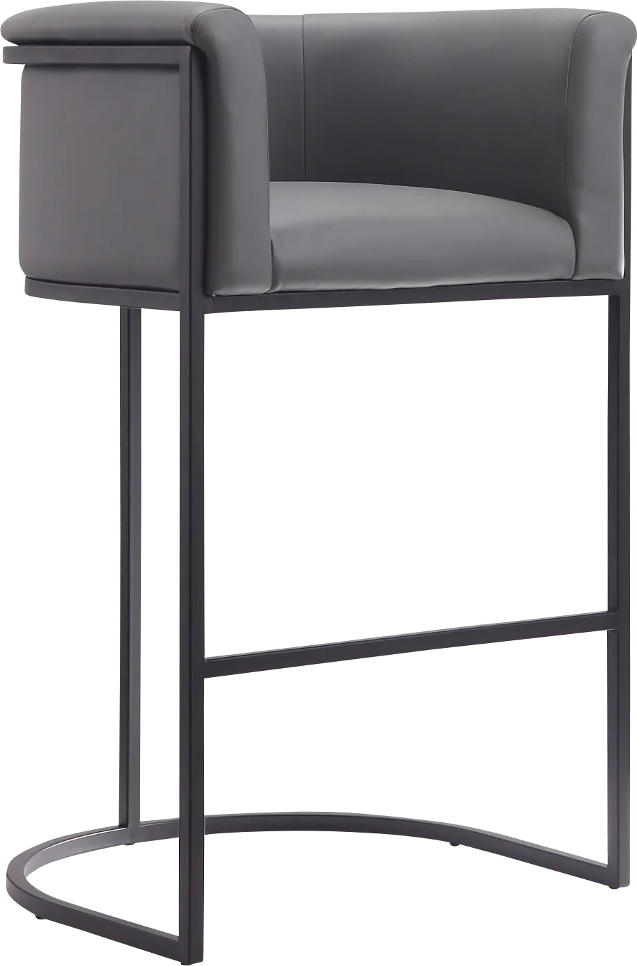 Joycestone Gray Barstool - Thumbnail - Image 1