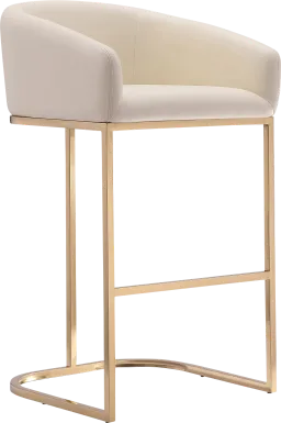 Kimron Beige Barstool