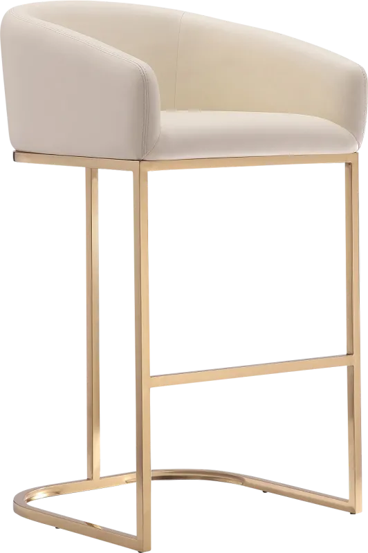 Kimron Beige Barstool