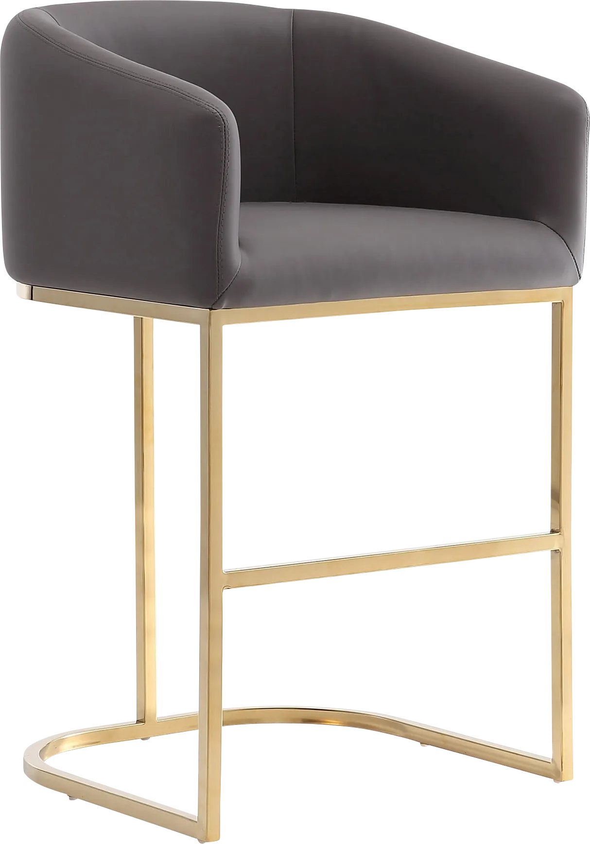 Kimron Gray Barstool - Thumbnail - Image 1