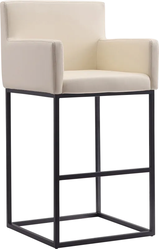 Kalmath Beige Barstool