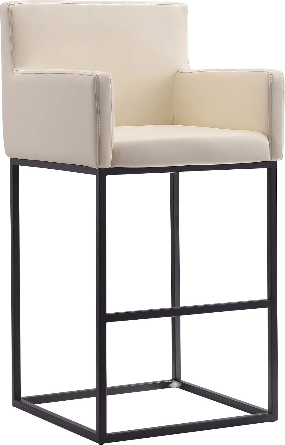 Kalmath Beige Barstool - Image 1