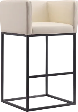 Lafbery Beige Barstool