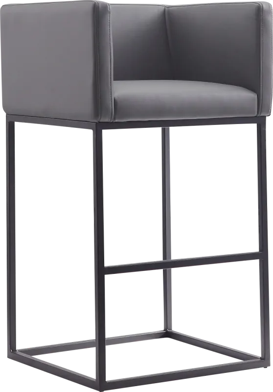 Lafbery Gray Barstool