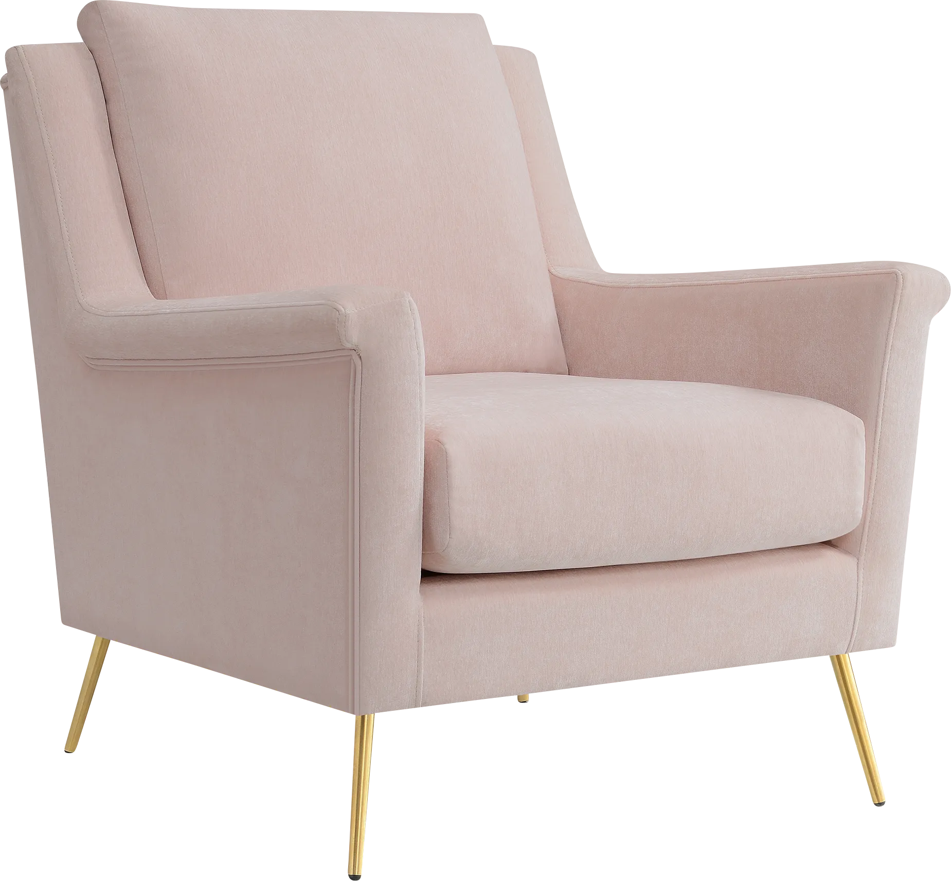 Kamela Blush Accent Chair - Image 1