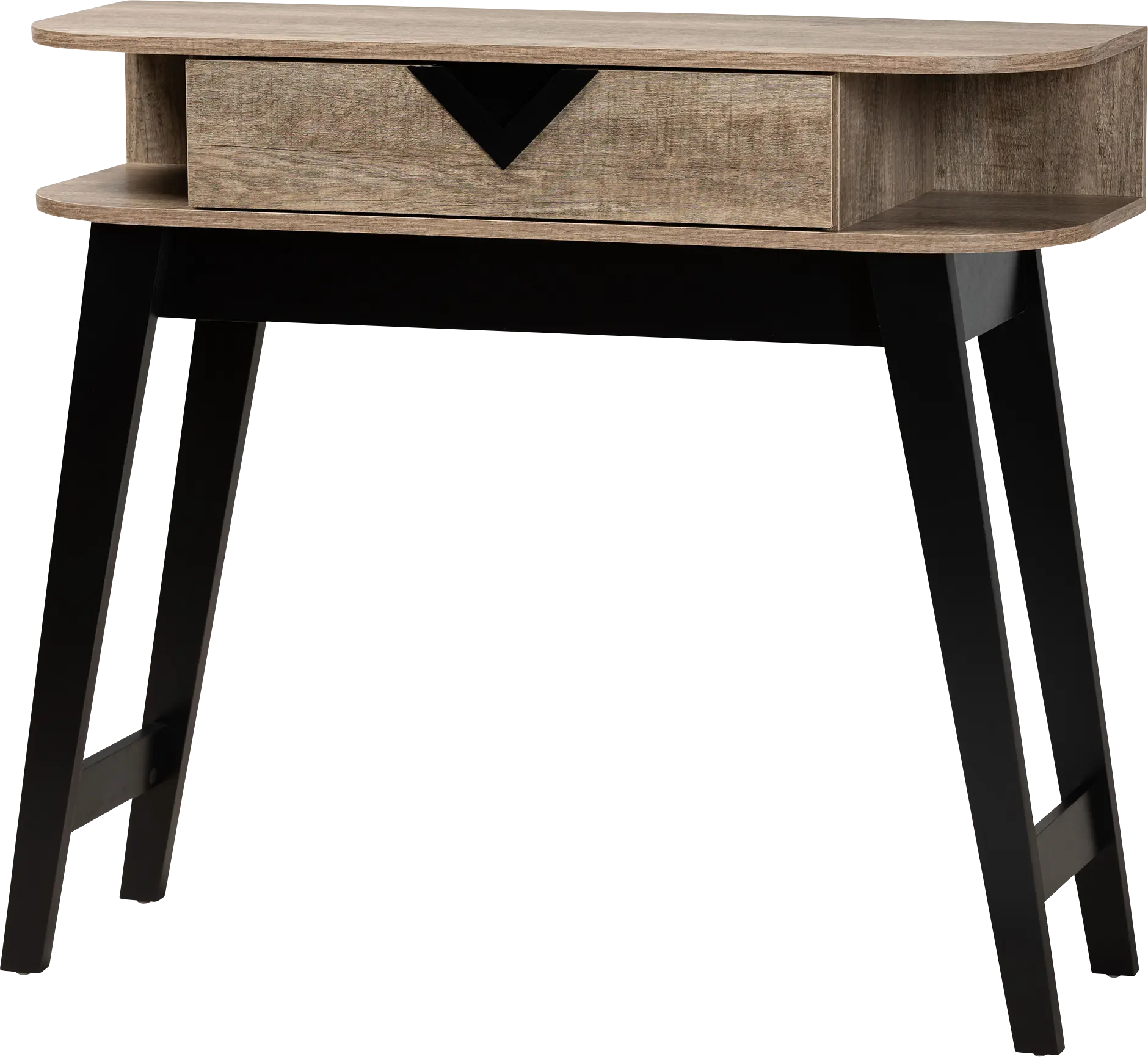 Guiford Light Brown 1-Drawer Console Table