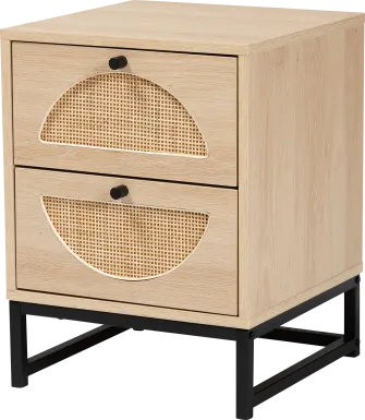 Foch Light Brown Nightstand